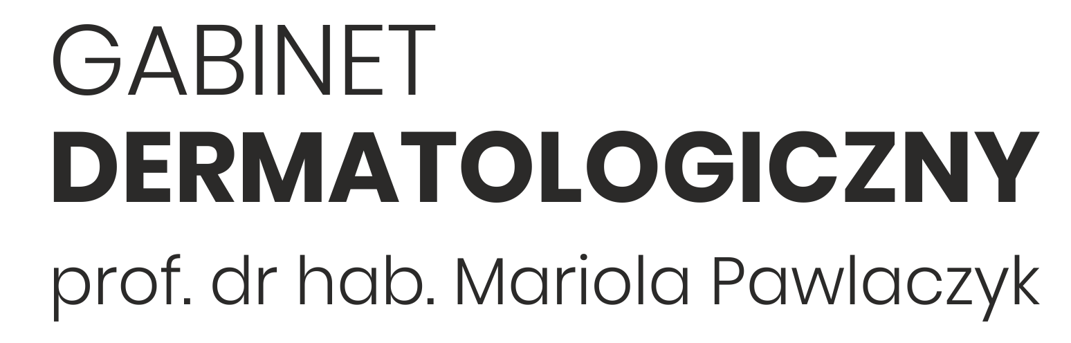 prof. dr hab. Mariola Pawlaczyk, specjalista dermatolog-wenerolog